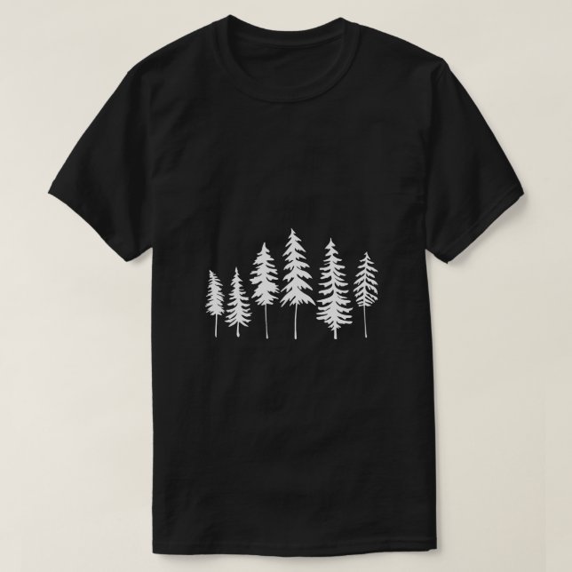 Camiseta Pine Tree (Frente do Design)