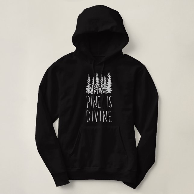 Camiseta Pine Tree Outdoor Nature Lover Willife (Frente do Design)