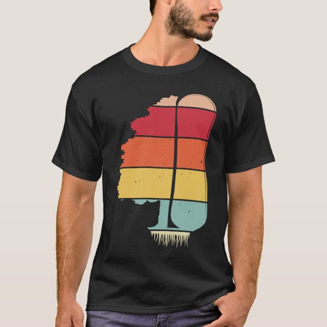 Camiseta Pine Tree Snowboard  Snowboarding Snowboarder Wint (Frente)
