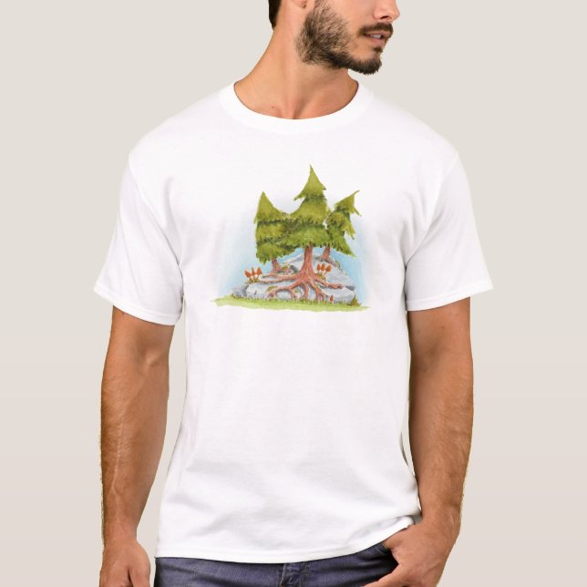 Camiseta Pine Trees (Frente)