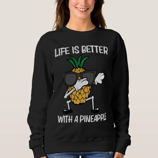 Camiseta Pineapple For Men Women Fruit Summer   (Frente)