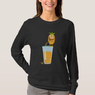 Camiseta Pineapple Hawaiai Aloha Tropical Honolulu Women M