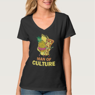 Camiseta Pineapple Hawaii Pizza Ham Man of Culture