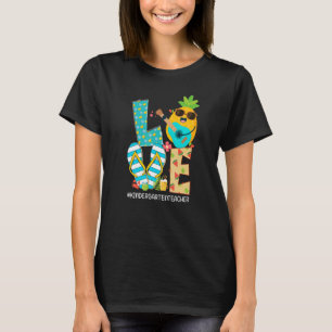 Camiseta Pineapple Love Kindergarten Professor Hello Summer