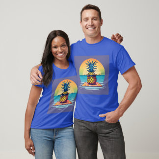 Camiseta "Pineapple Paradise: Divirta-se com Design tropica