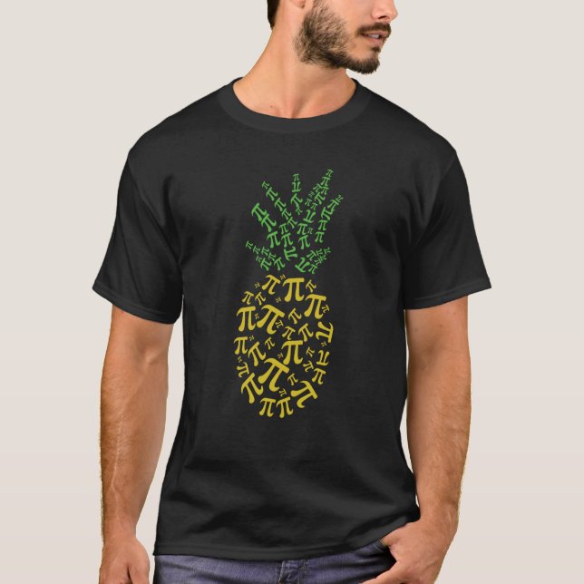 Camiseta Pineapple Pi March Mathematics Holiday Pi Day (Frente)