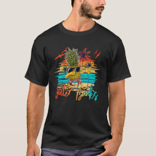 Camiseta Pineapple Sunglass Dabbing Outer Banks Carolina
