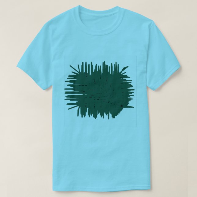 Camiseta Pineburst – Natureza em Movimento Abstrato (Frente do Design)