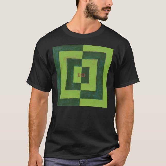 Camiseta Pinegrove Respira Praça Verde Psicodélico 1111 (Frente)
