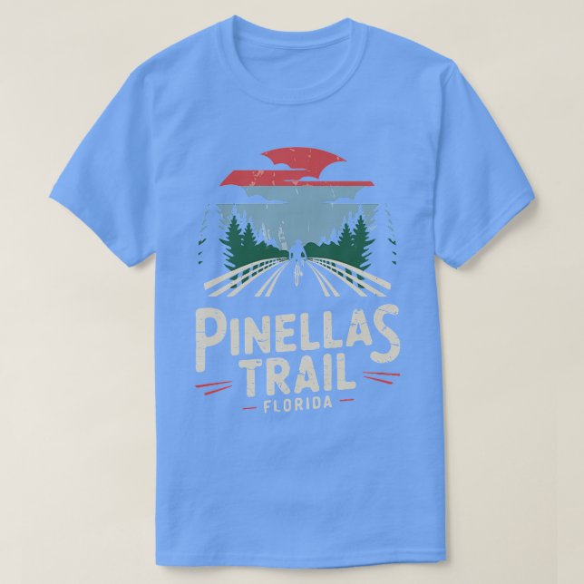 Camiseta Pinellas Trail Florida TShirt (Frente do Design)