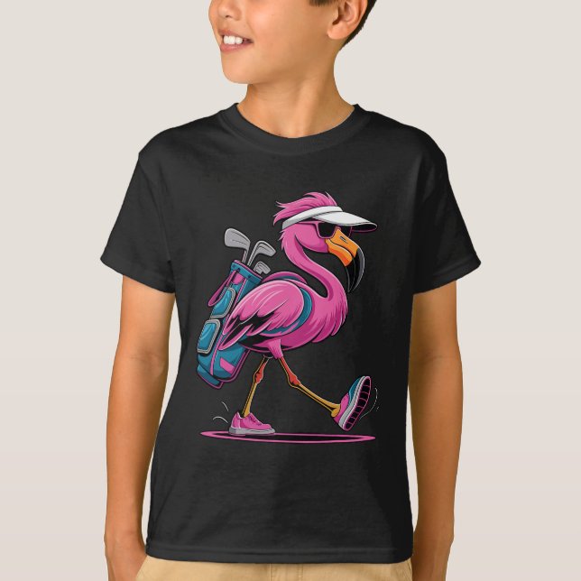 Camiseta Ping Flamingo Golf Sungles Woman Ladies Men Golf L (Frente)