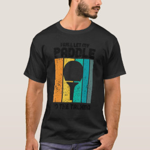 Camiseta Ping Ping Ping de mesa da Tênis