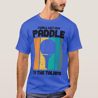 Camiseta Ping Ping Ping de mesa da Tênis