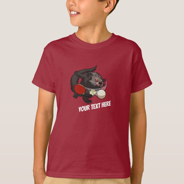 Camiseta Ping Pong Binturong - Tênis Player (Frente)