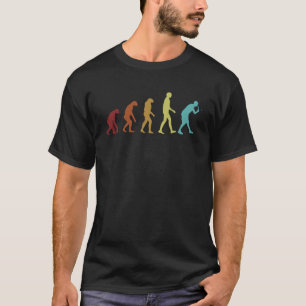 Camiseta Ping Pong Evolution Paddles Balls Mesa Pino
