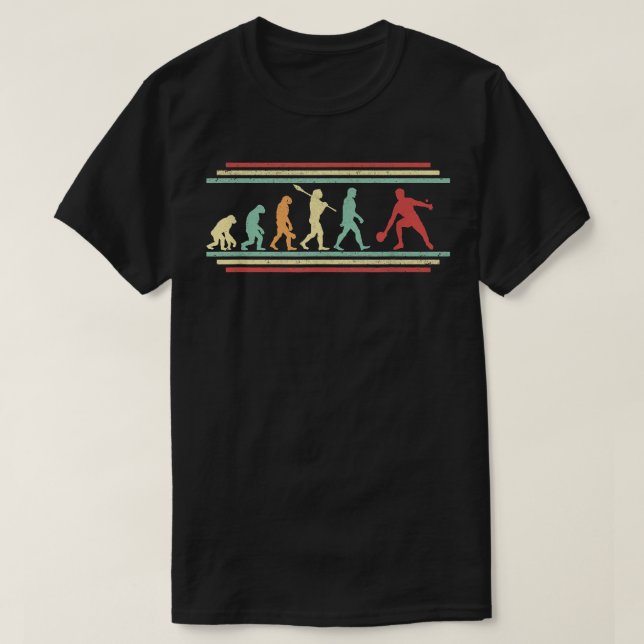 Camiseta Ping Pong Evolution Tênis Player Padden & B (Frente do Design)