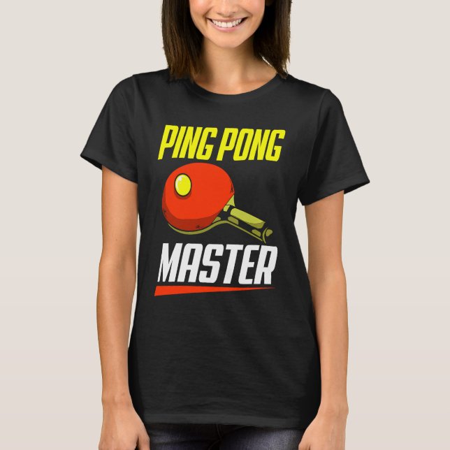 Camiseta Ping Pong Master (Frente)