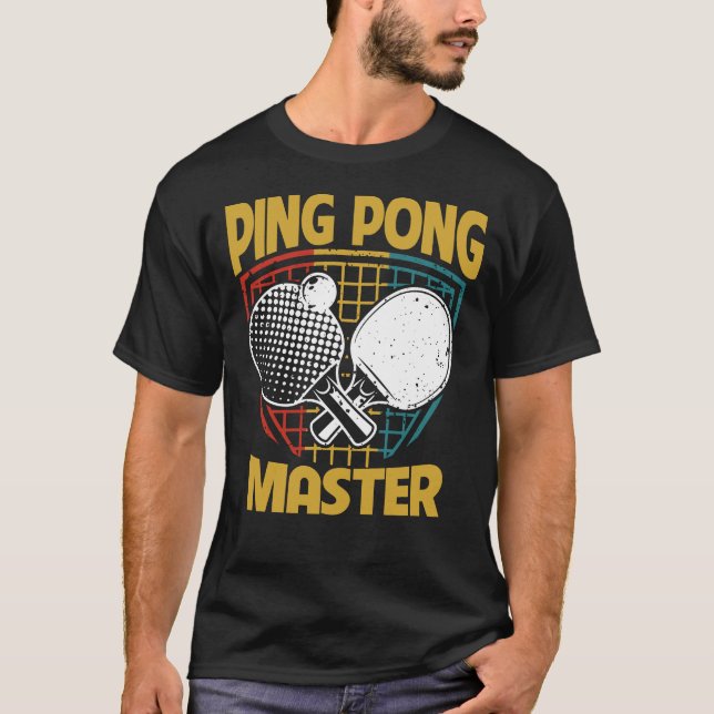 Camiseta Ping Pong - Mesa de Tênis de  (Frente)