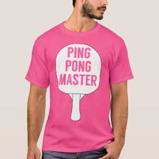 Camiseta Ping Pong - Mesa de Tênis Mestre - Teto Engraçado 