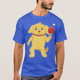 Camiseta Ping Pong Mesa Tênis de de Cachorro Puppy Pet Dog 