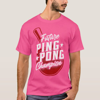 Camiseta Ping Pong Mesa Tênis Paddle Futuro Ping Pong Cha