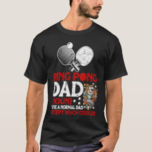Camiseta Ping Pong - Mesa Tênis Pai Ping Ping Pong -  Ping 
