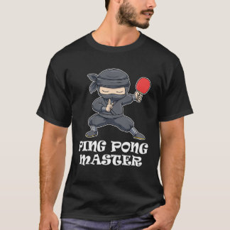 Camiseta Ping Pong Mestre Funny Ping Pong Gift