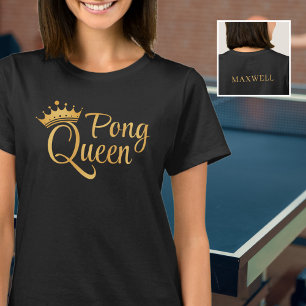 Camiseta Ping Pong Rainha Dourada