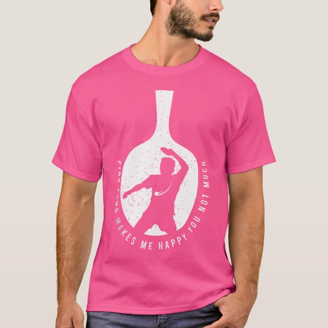 Camiseta Ping Pong Say For A Lover Mesa Ou Pi (Frente)
