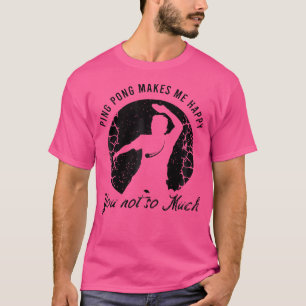 Camiseta Ping Pong Say For A Lover Mesa Ou Pi