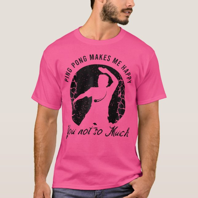 Camiseta Ping Pong Say For A Lover Mesa Ou Pi (Frente)