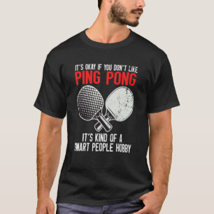 Camiseta Ping Pong Smart Pessoas Hobby