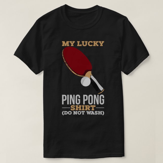 Camiseta Ping Pong Sortudo (Frente do Design)