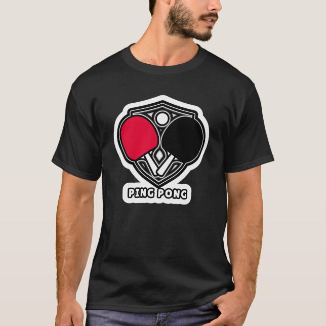 Camiseta Ping Pong (Tênis de Mesa) (Frente)