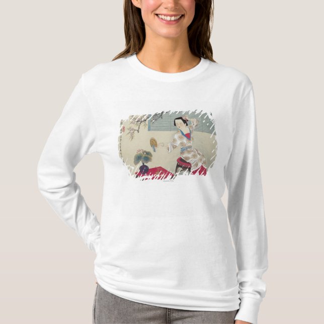 Camiseta Pingamento acima na manhã (Frente)