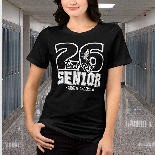 Camiseta Pingente de Formatura da Turma de 2026 (Criador carregado)
