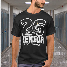Camiseta Pingente de Formatura da Turma de 2026