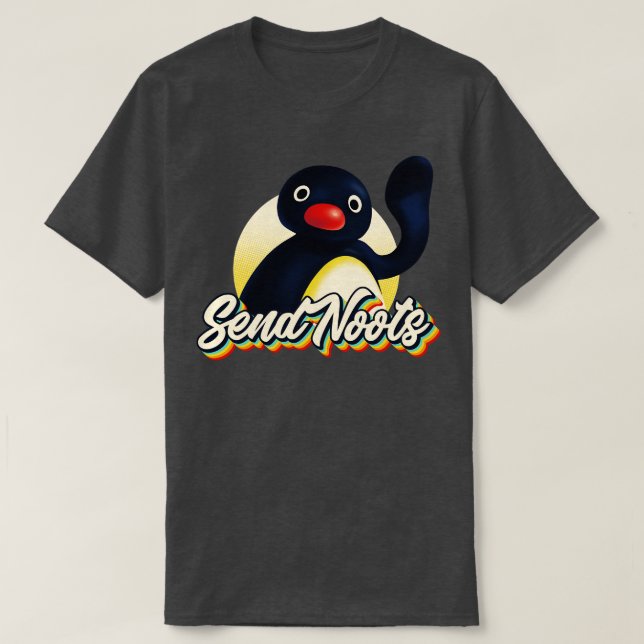 Camiseta Pingu Enviar Noots 1 (Frente do Design)