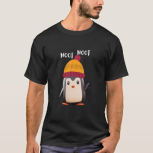 Camiseta Pingu Para Homens Mulheres Pinguim Vintage