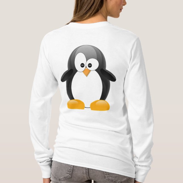 Camiseta Pinguim (Verso)