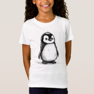 Camiseta Pinguim alegre - Camisa-T para crianças