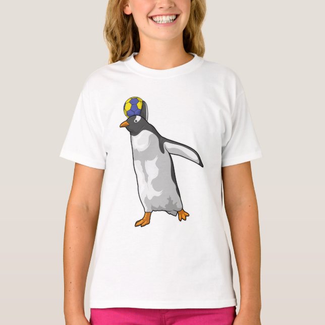 Camiseta Pinguim-Andebol (Frente)