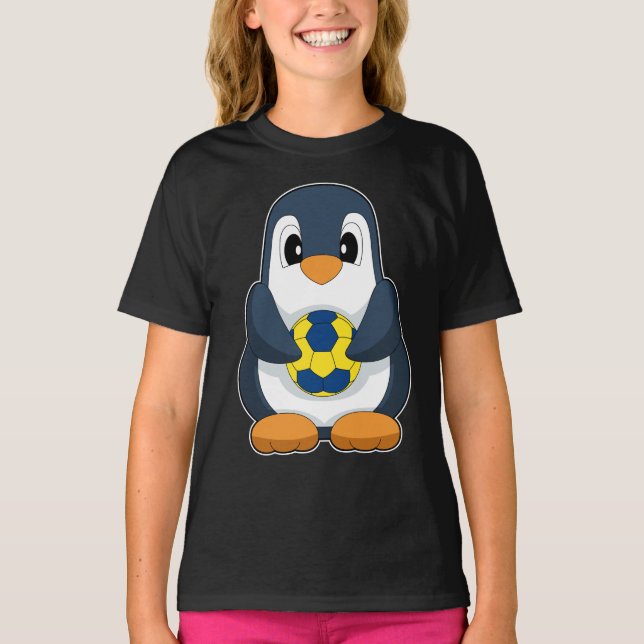 Camiseta Pinguim-Andebol (Frente)