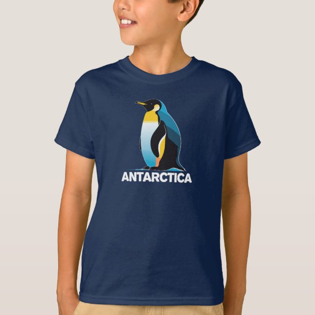 Camiseta Pinguim Antártico (Frente)