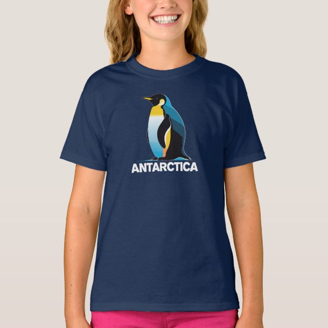 Camiseta Pinguim Antártico (Frente)