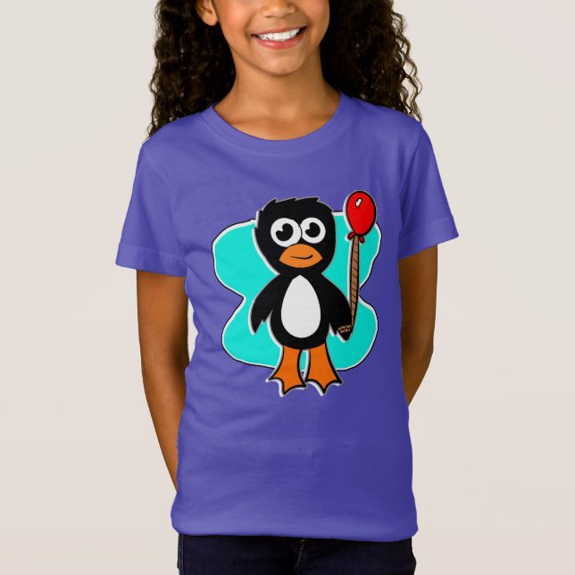 Camiseta Pinguim Balão (Frente)