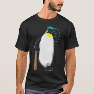 Camiseta Pinguim Baseball Baco