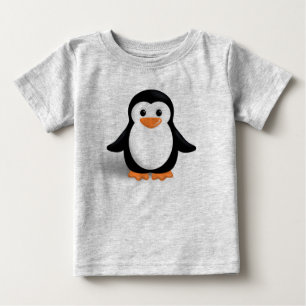 Camiseta Pinguim Bebê Fofo