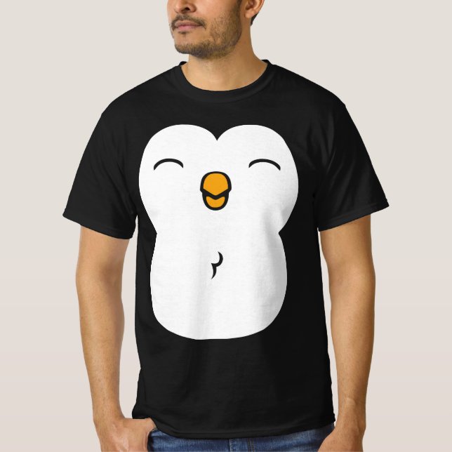 Camiseta Pinguim bonito (Frente)