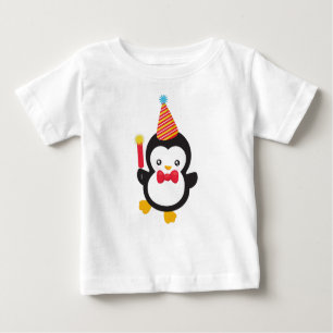Camiseta Pinguim Bonito, Chapéu Fpartidário, Firecracker, B